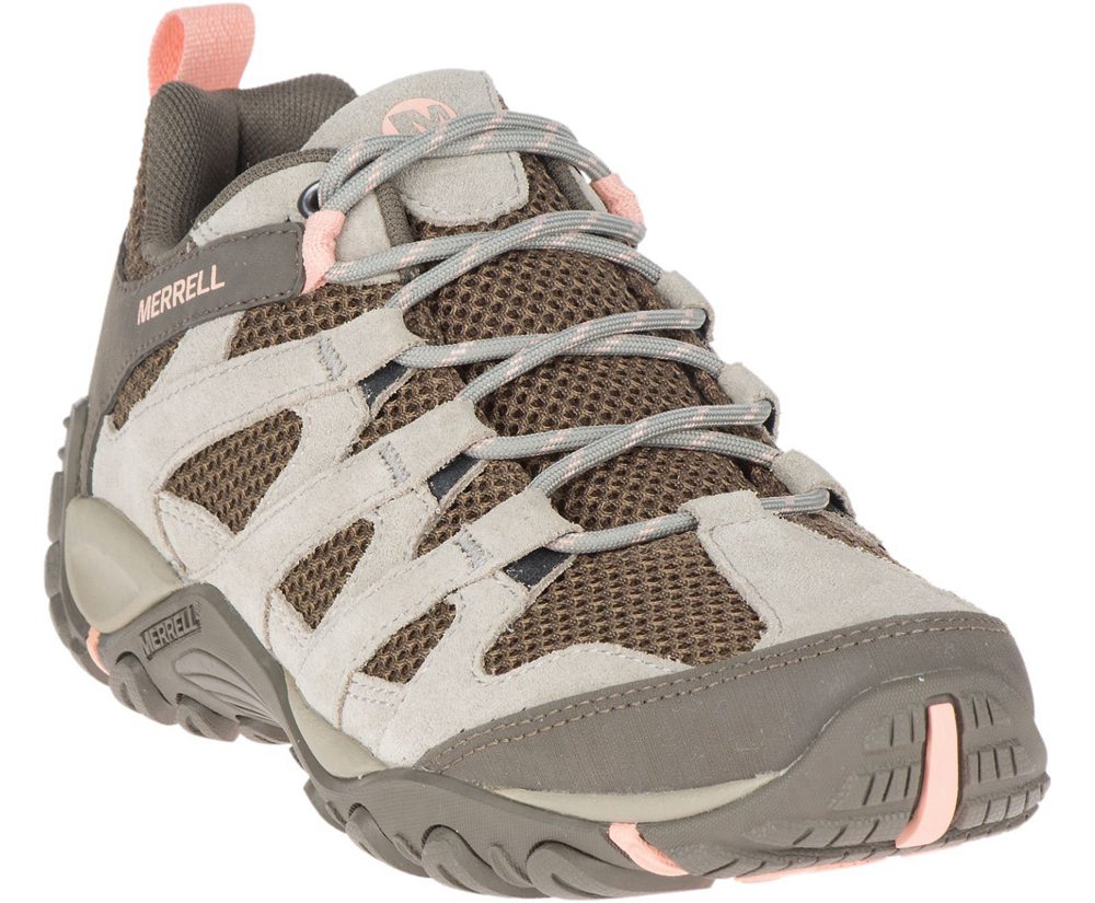 Buty Trekkingowe Merrell Damskie Szare - Alverstone - 793824-TUO